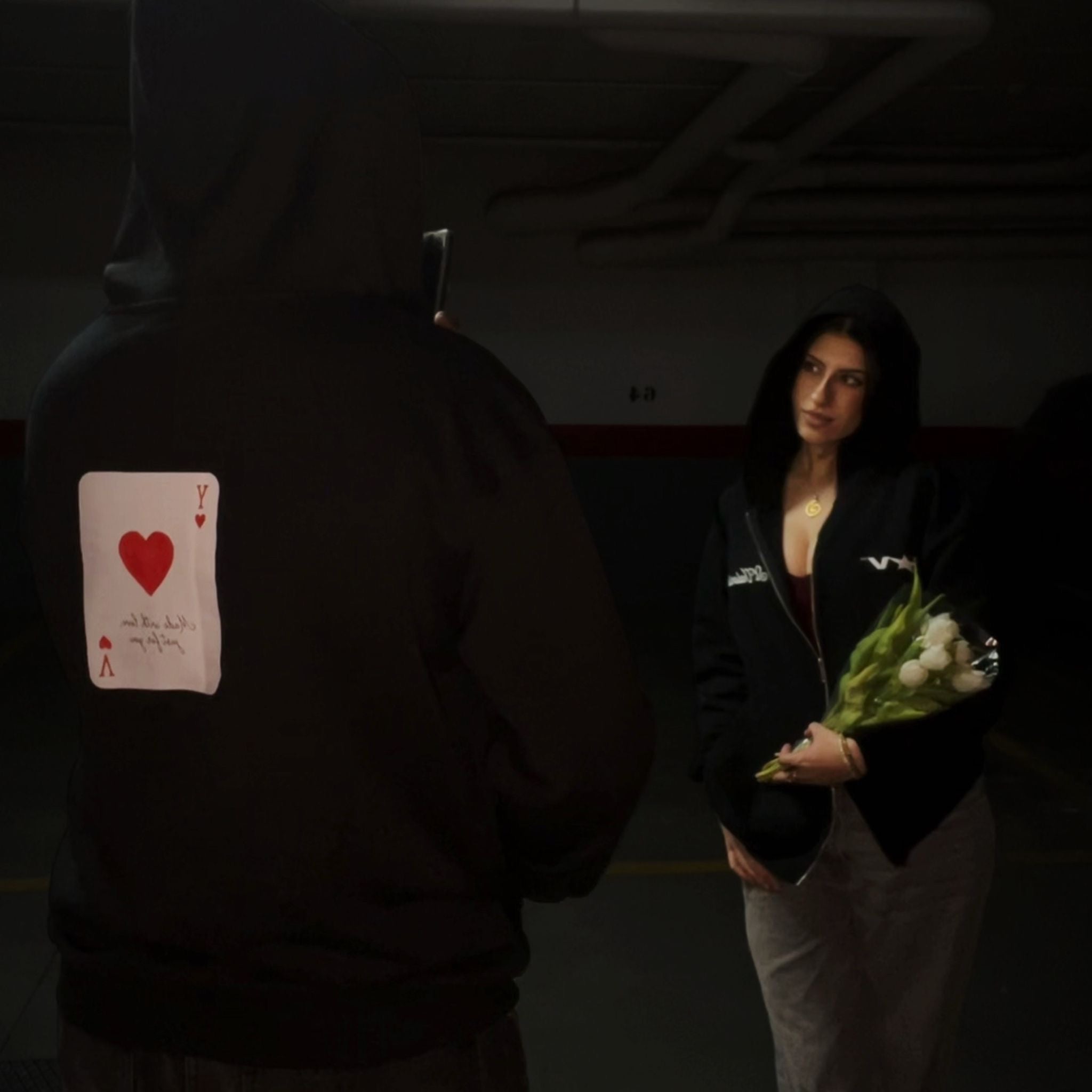 Ace of Hearts Zipper